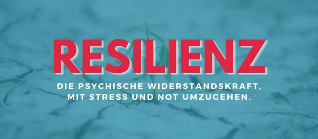 Resilienz - mit Stress & Not umzugehen
